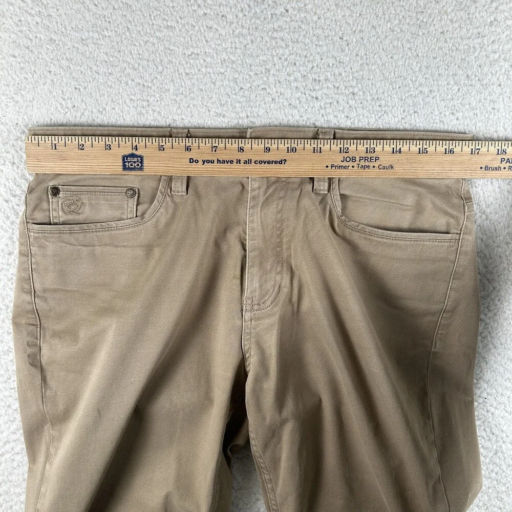 English Laundry Jeans Mens 32x29 Beige Slim Straight Stretch Denim Zip Fly